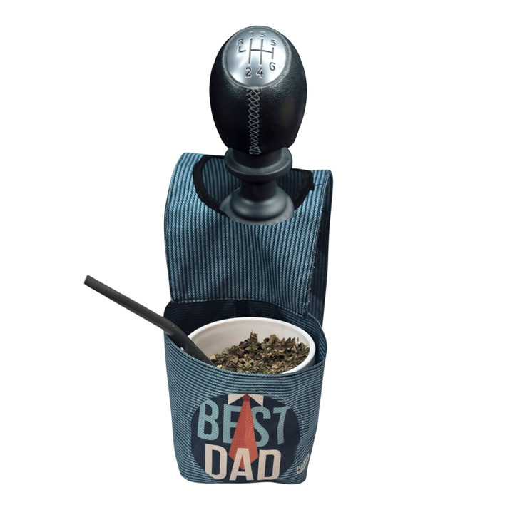 BOLSITA DE AUTO PORTA MATE - BEST DAD